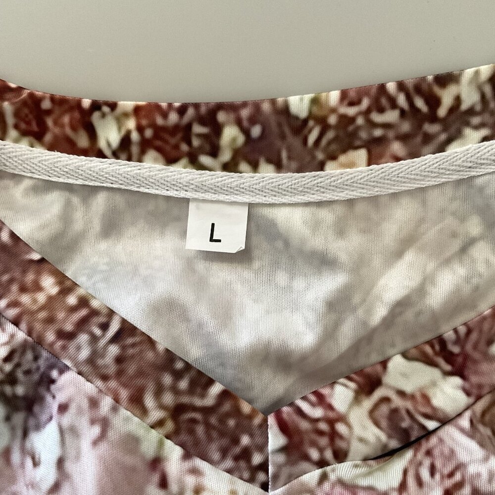 FLORAL PRINT TOP - Picture 6 of 8